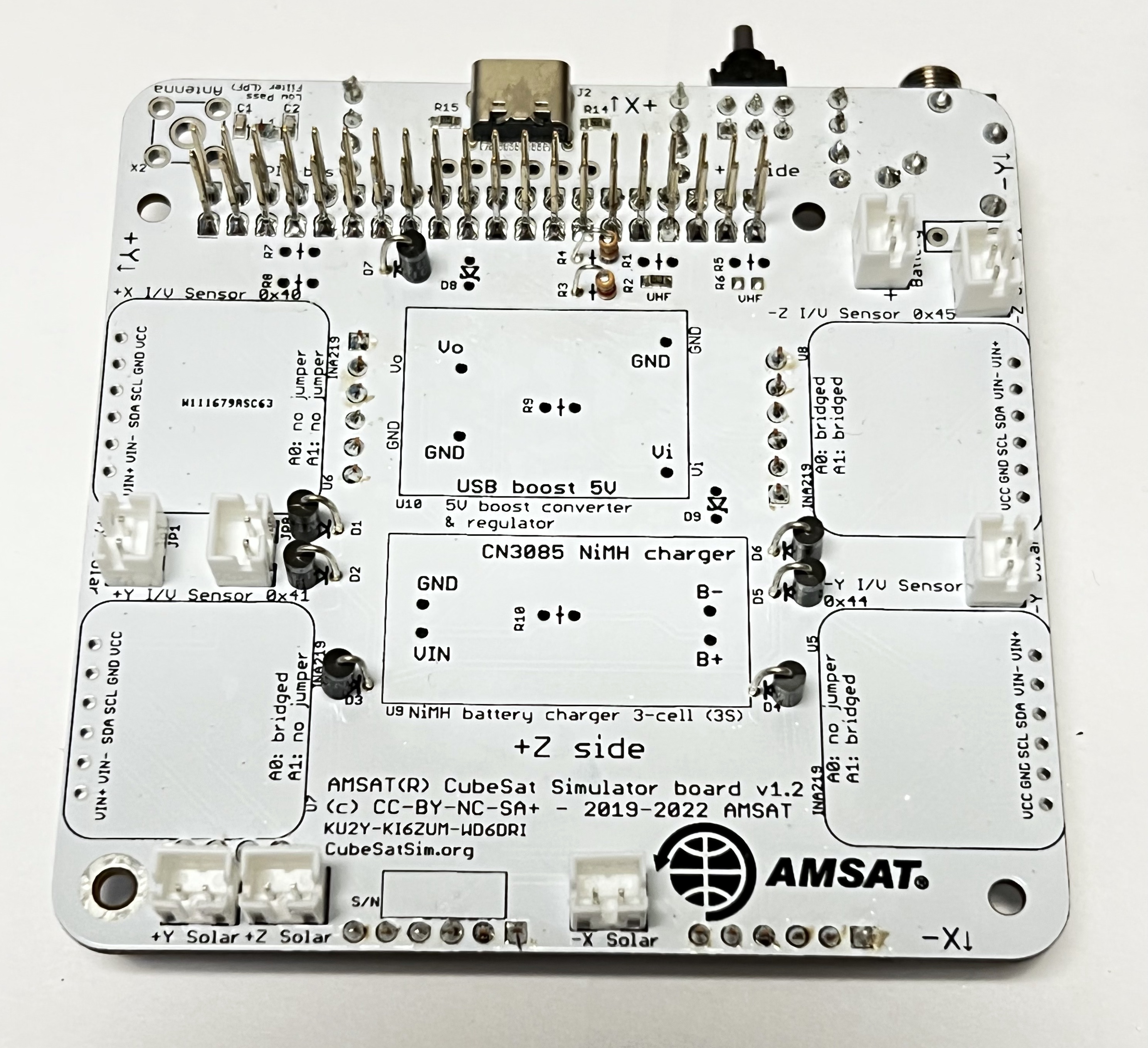 PCB with JST Connectors