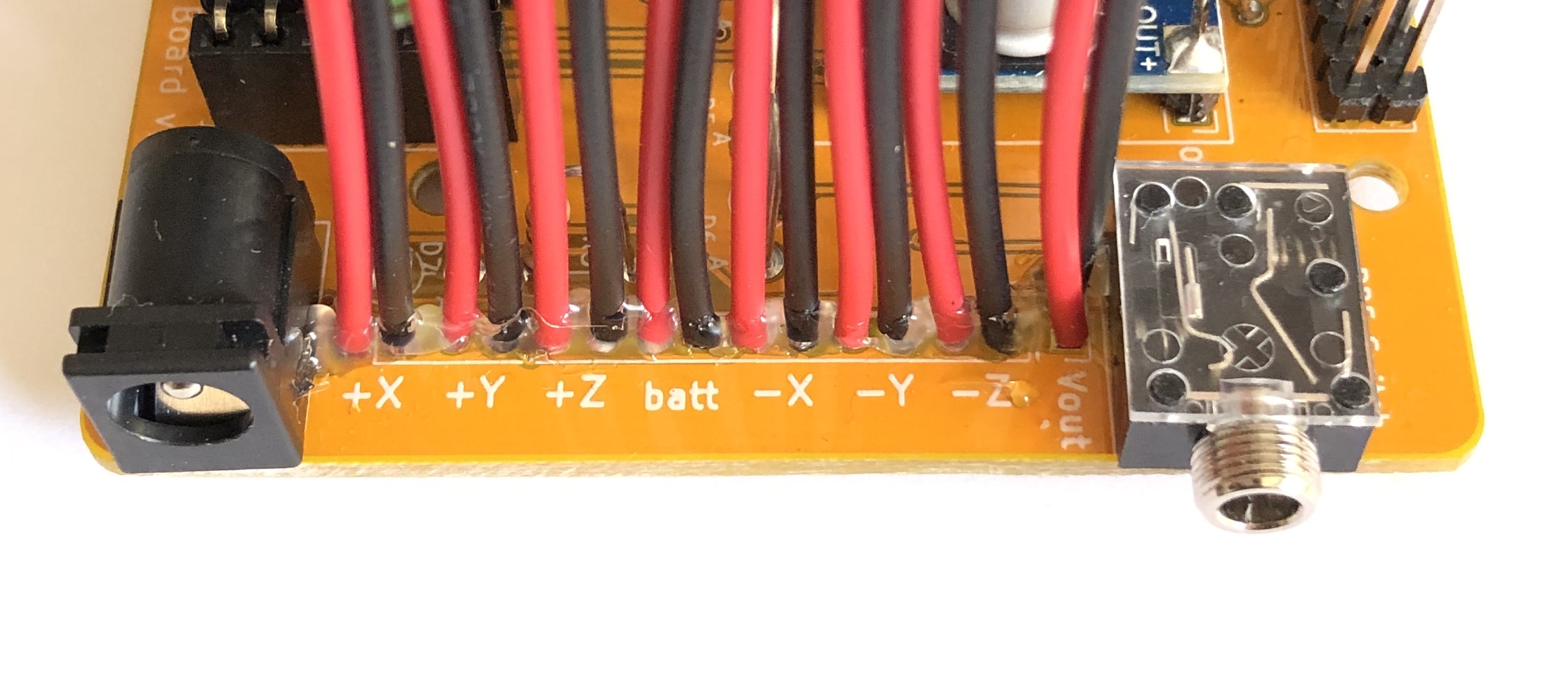 PCB JST RCY Wiring