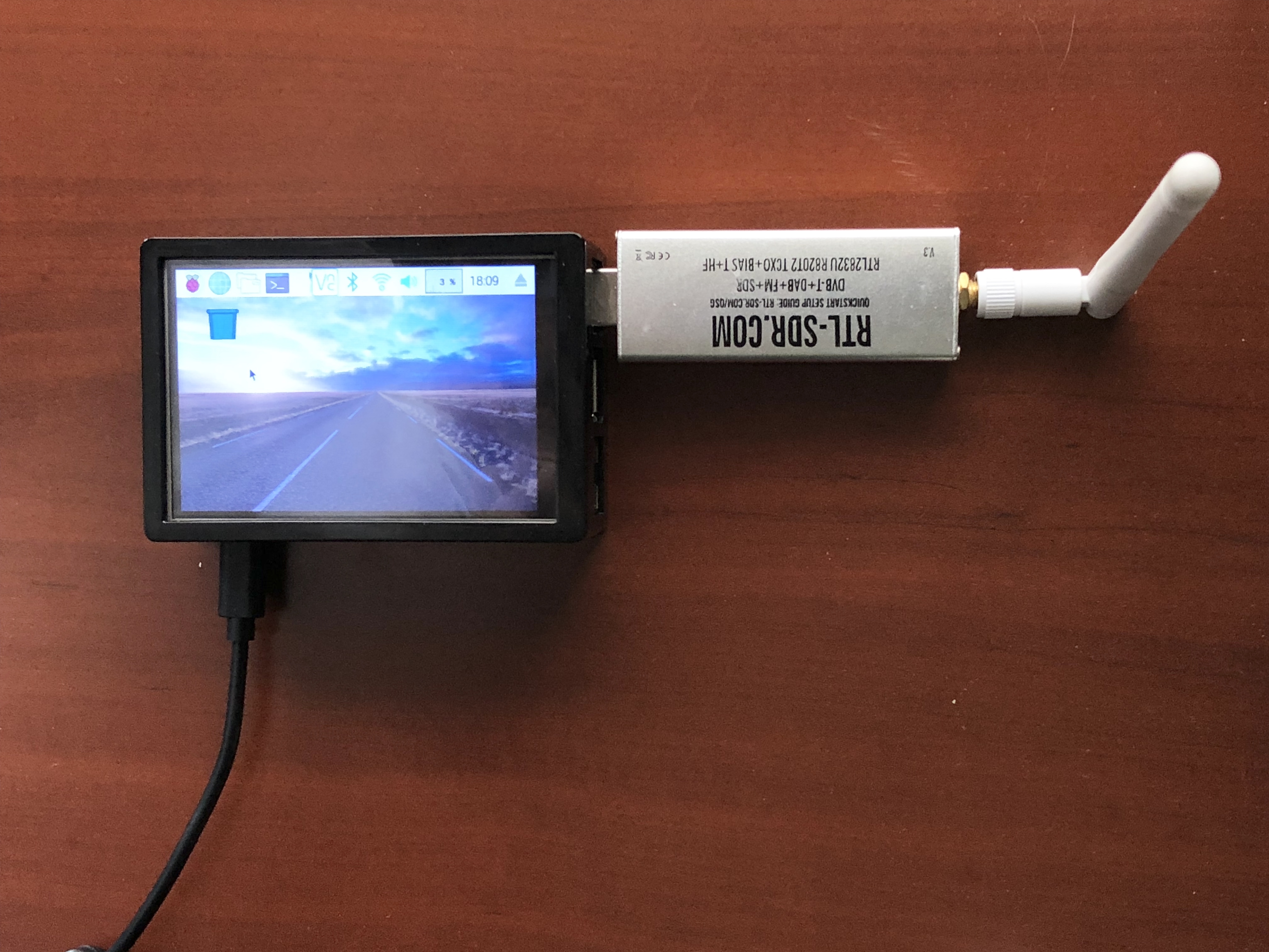 Pi Ground Station with LCD Display